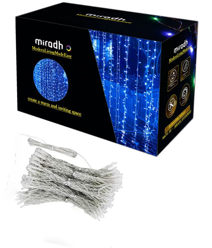     			MIRADH - Blue 3Mtr String Light ( Pack of 1 )