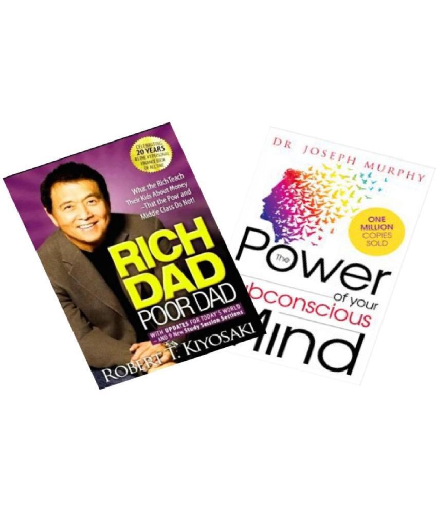     			( Combo of 2 books ) Rich Dad Poor Dad + The Power Of Subconscious Mind