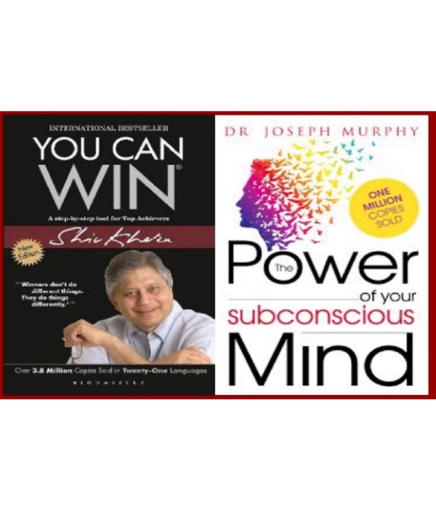     			( Combo of 2 books ) You Can Win + The Power of your subconscious mind ( paperback