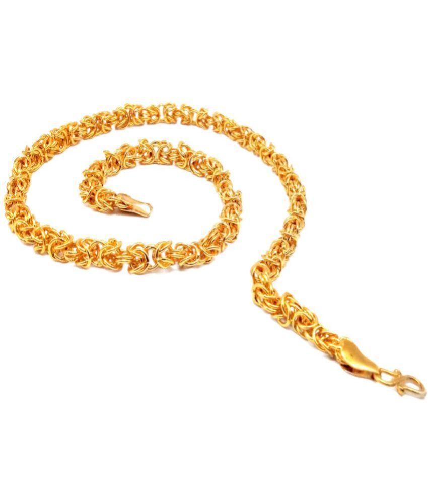     			JIPPA Gold Plated Chain ( Set of 1 )