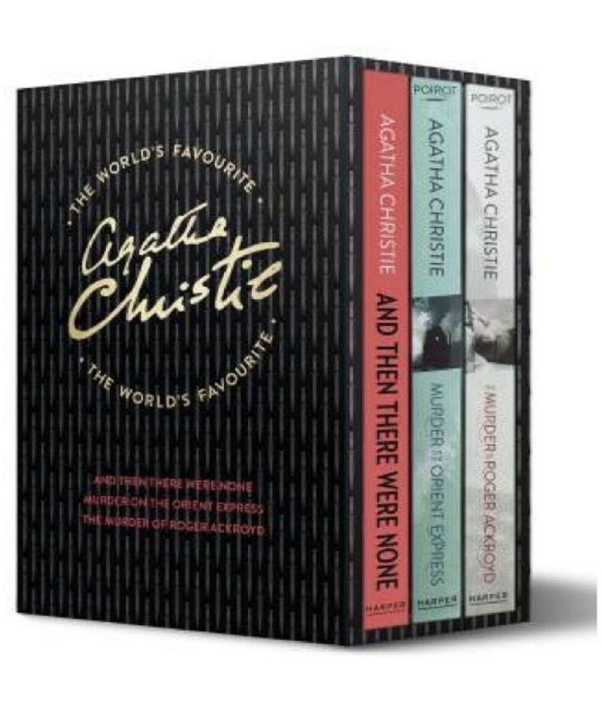     			Agatha Christie Book - The World's Favorite Agatha Christie Book Set (3 Books Combo) (Paperback, Agatha Christie)Children's Story Books