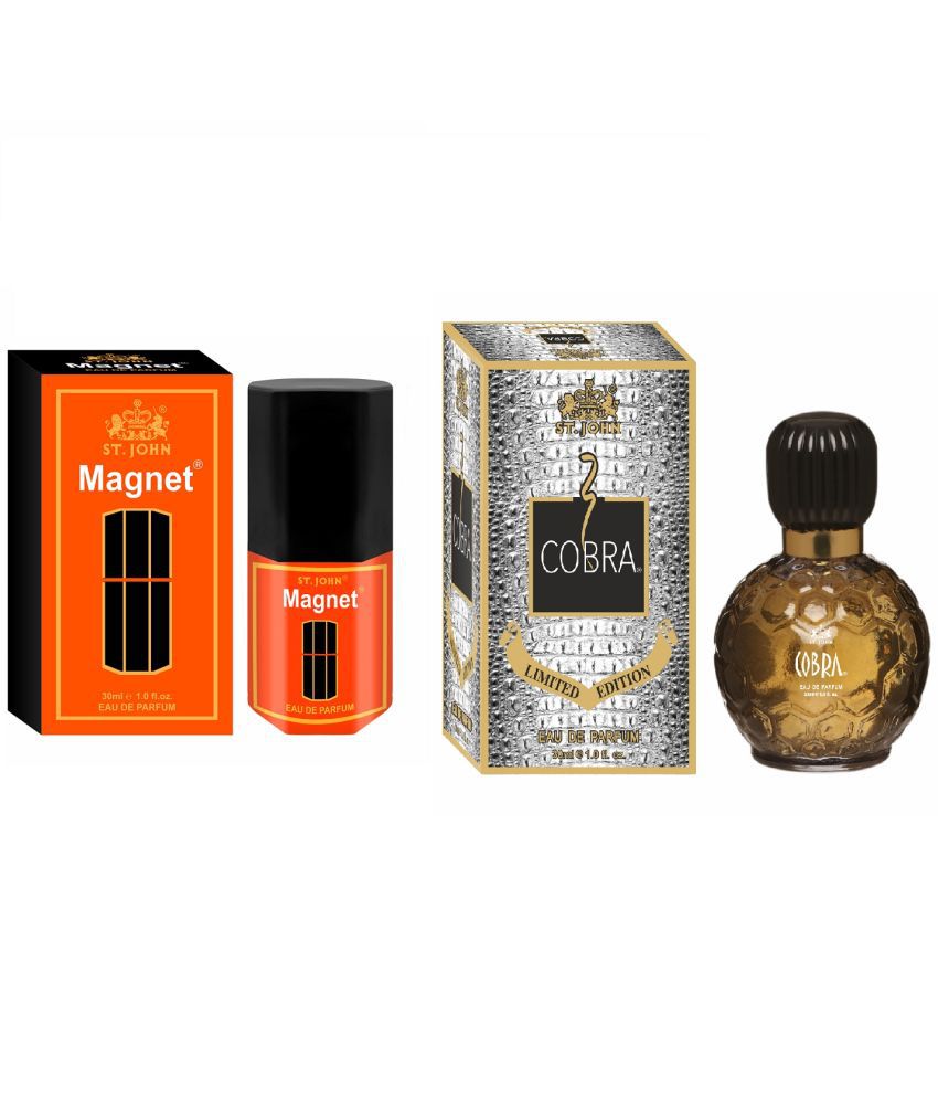     			St. John - Cobra Limited Edition 30ml and Magent 30ml Eau De Parfum (EDP) For Women,Men 60ml ( Pack of 2 )