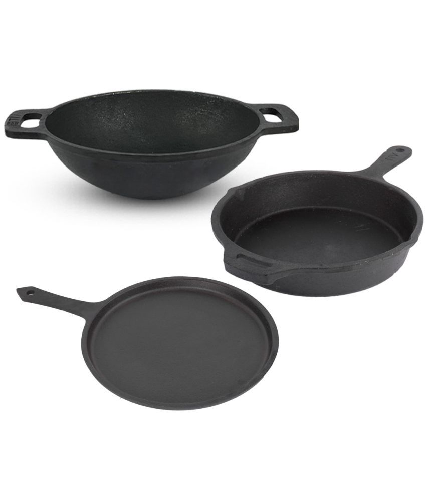    			The Indus Valley - Black Cast Iron ( Set of 1 )
