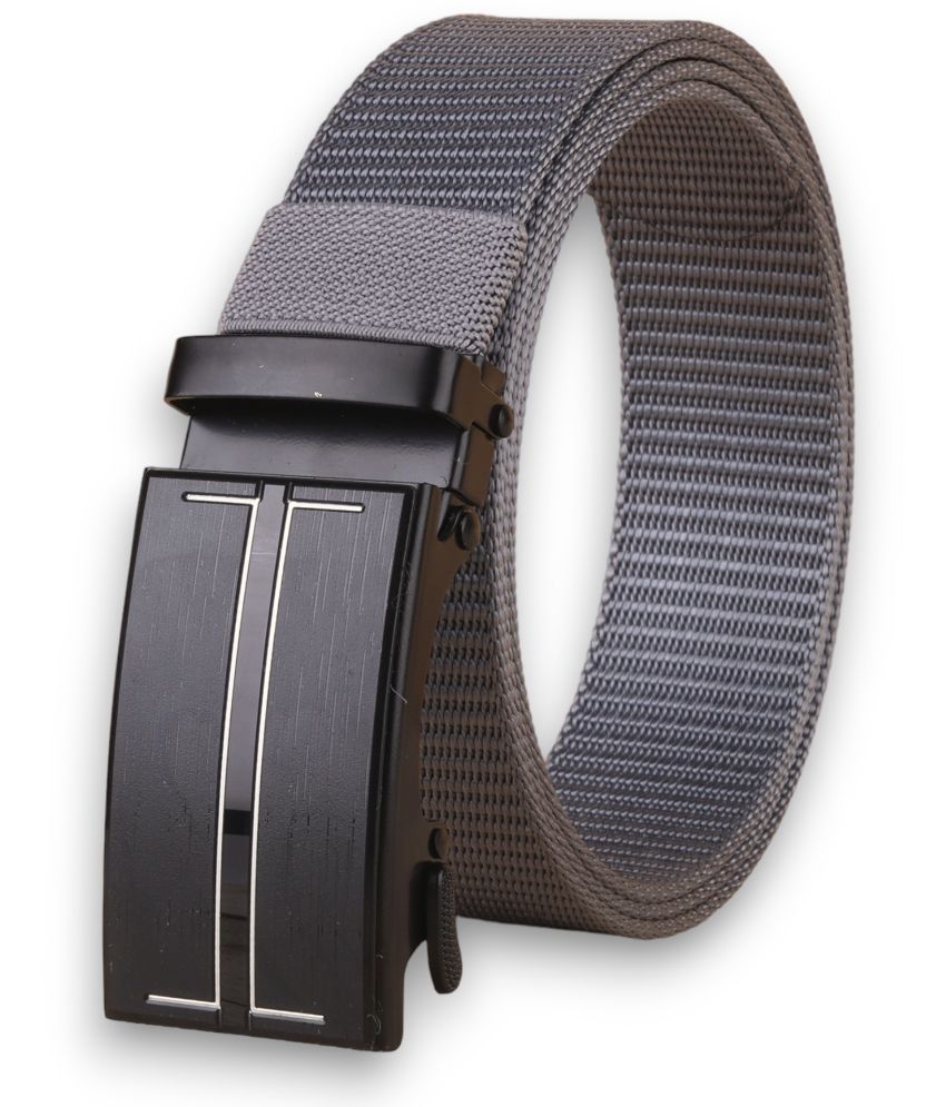     			UrbanMark - Gray Nylon Men's Casual Belt ( Pack of 1 )