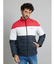 MXN Polyester Men's Quilted &amp; Bomber Jacket - Red ( Pack of 1 )