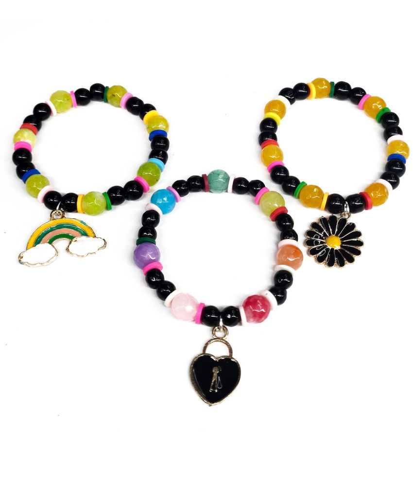     			DAIVYA WELLNESS - Multicolor Bracelet ( Pack of 3 )