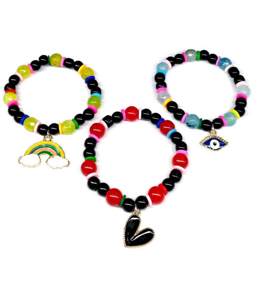     			DAIVYA WELLNESS - Multicolor Bracelet ( Pack of 3 )