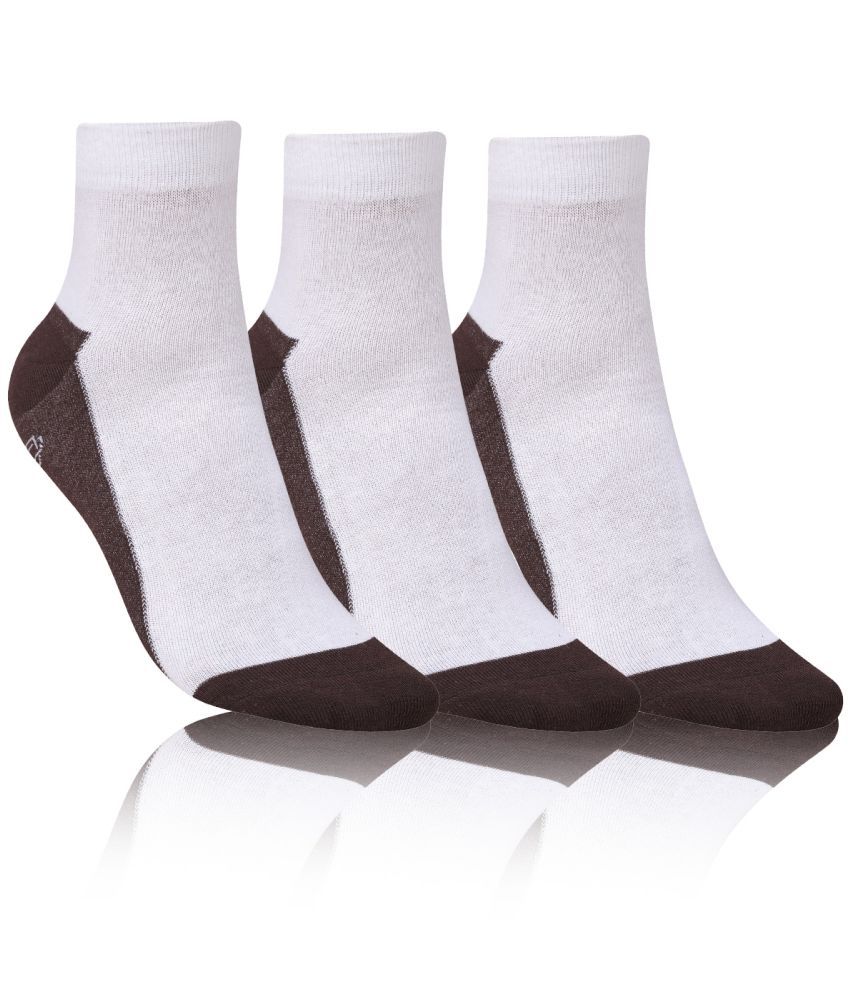     			Dollar - Cotton Men's Printed Maroon Ankle Length Socks ( Pack of 3 )