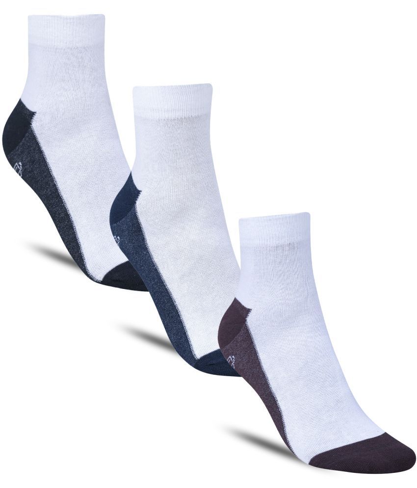     			Dollar - Cotton Men's Printed Multicolor Ankle Length Socks ( Pack of 3 )