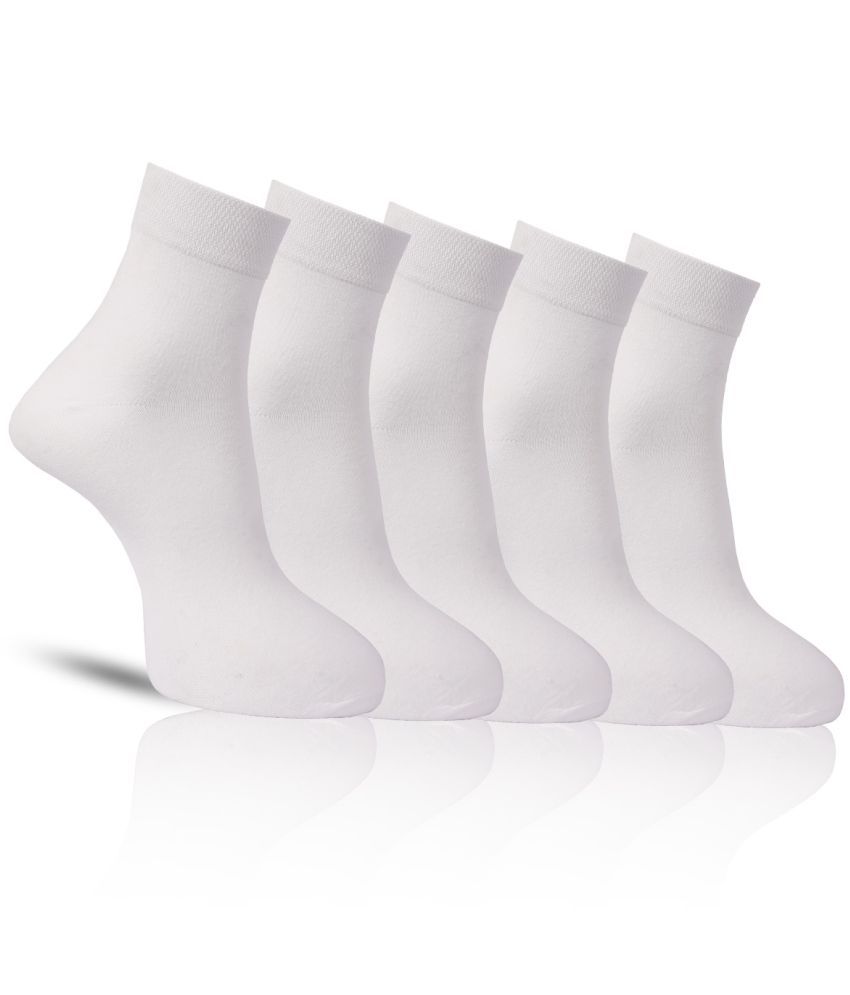    			Dollar - Cotton Men's Solid Khaki Ankle Length Socks ( Pack of 5 )