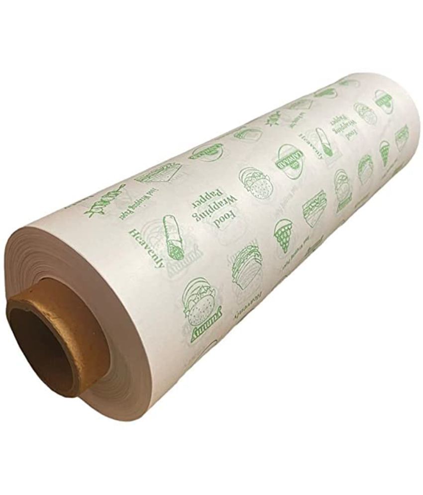     			Lenon 45 GSM Printed 25 meter Food Wrapping Paper Roll