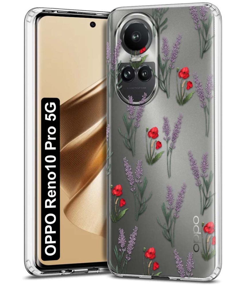     			NBOX - Multicolor Printed Back Cover Silicon Compatible For Oppo Reno 10 Pro ( Pack of 1 )