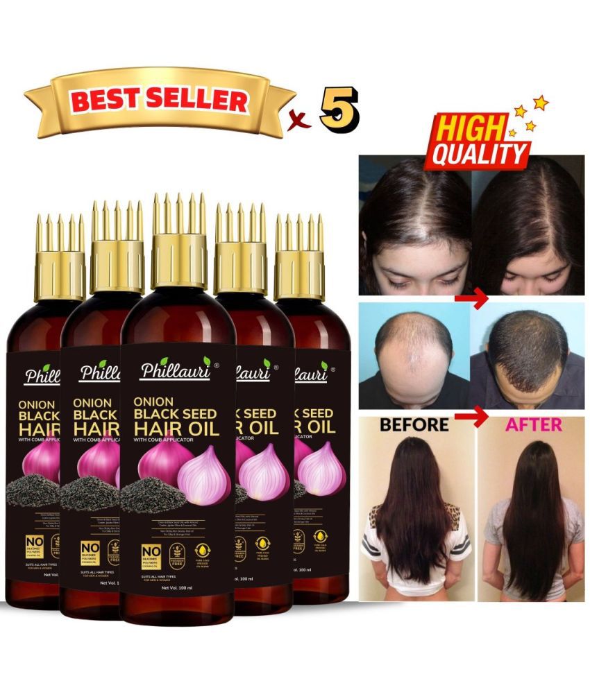     			Phillauri - Anti Hair Fall Bhringraj Oil 500 ml ( Pack of 5 )