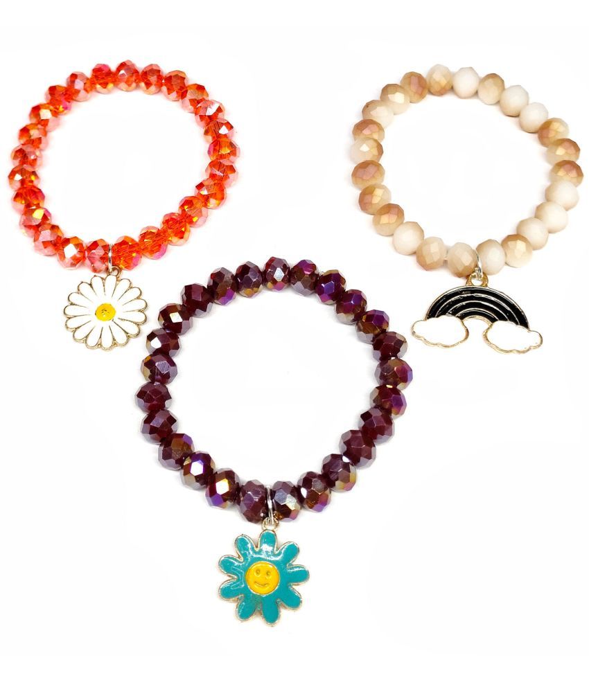     			DAIVYA WELLNESS - Multicolor Bracelet ( Pack of 3 )