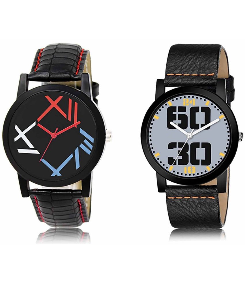     			Lorem - Analog Watch Watches Combo For Men and Boys ( Pack of 2 )