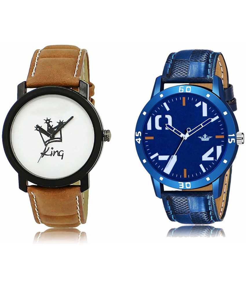     			Lorem - Analog Watch Watches Combo For Men and Boys ( Pack of 2 )