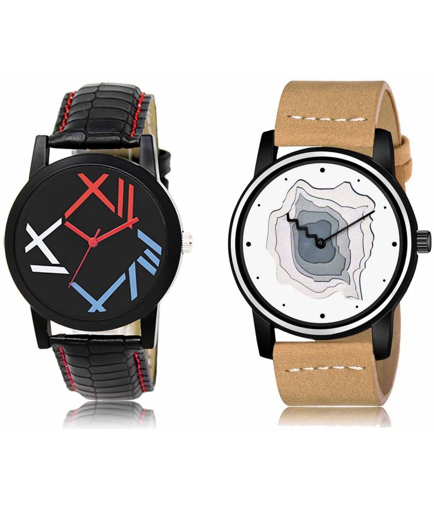     			Lorem - Analog Watch Watches Combo For Men and Boys ( Pack of 2 )