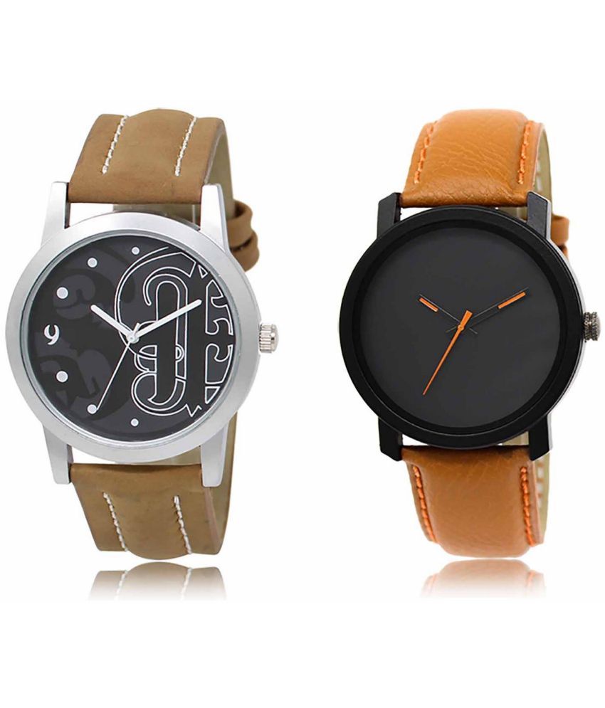     			Lorem - Analog Watch Watches Combo For Men and Boys ( Pack of 2 )