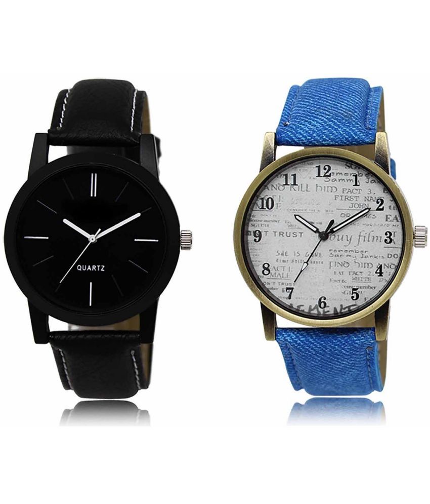     			Lorem - Analog Watch Watches Combo For Men and Boys ( Pack of 2 )