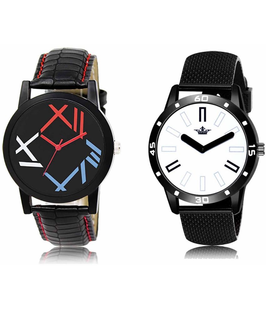     			Lorem - Analog Watch Watches Combo For Men and Boys ( Pack of 2 )