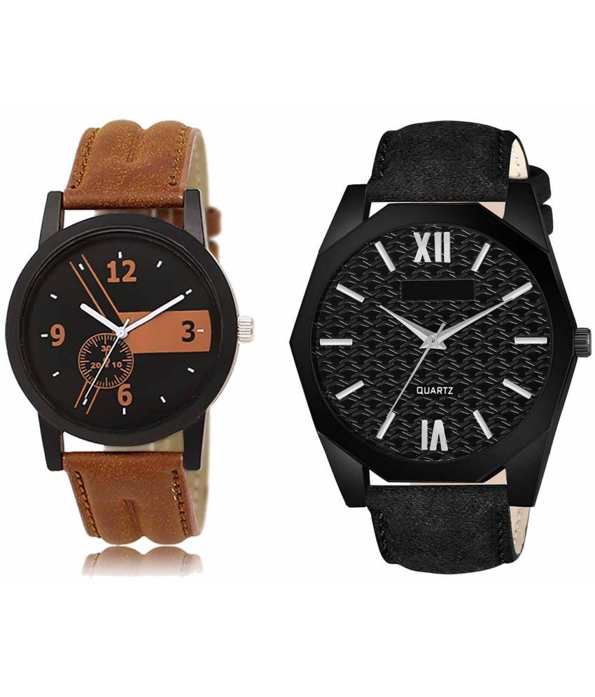     			Lorem - Analog Watch Watches Combo For Men and Boys ( Pack of 2 )