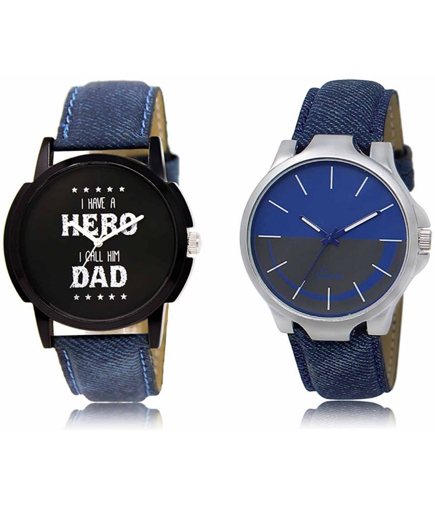     			Lorem - Analog Watch Watches Combo For Men and Boys ( Pack of 2 )