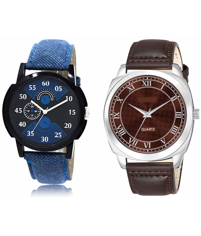     			Lorem - Analog Watch Watches Combo For Men and Boys ( Pack of 2 )