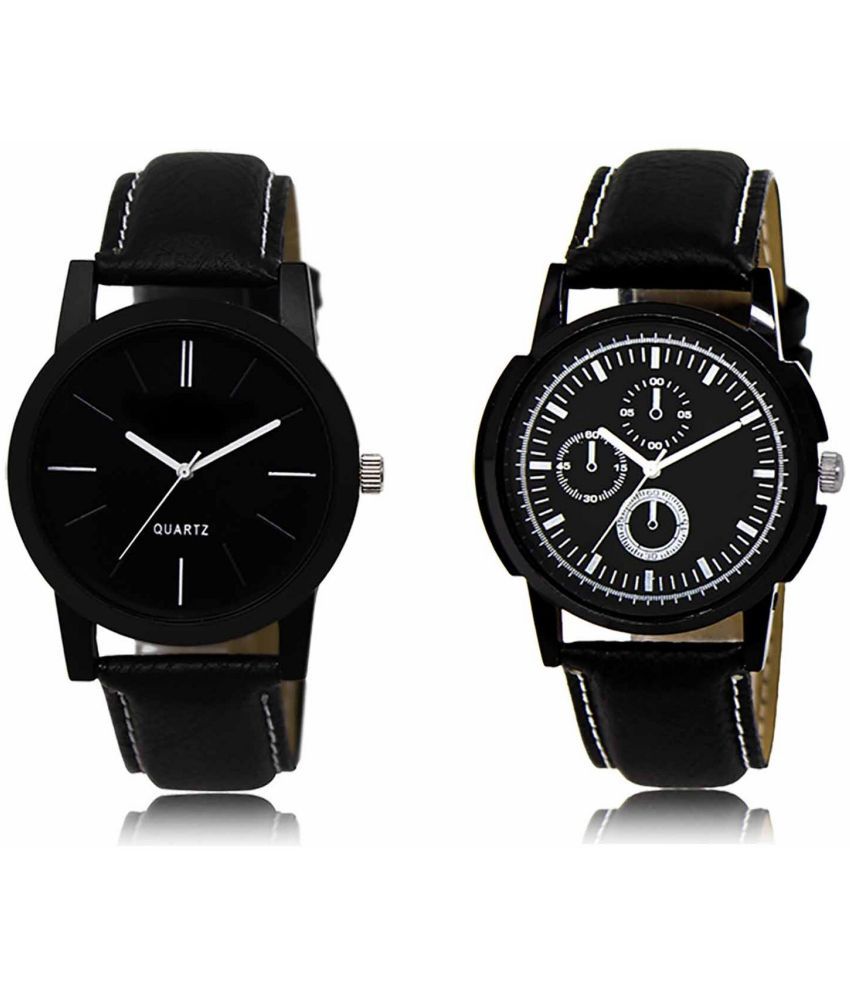     			Lorem - Analog Watch Watches Combo For Men and Boys ( Pack of 2 )