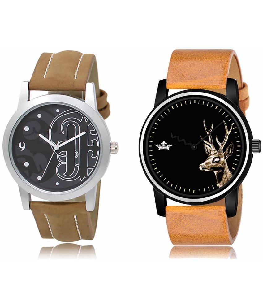     			Lorem - Analog Watch Watches Combo For Men and Boys ( Pack of 2 )