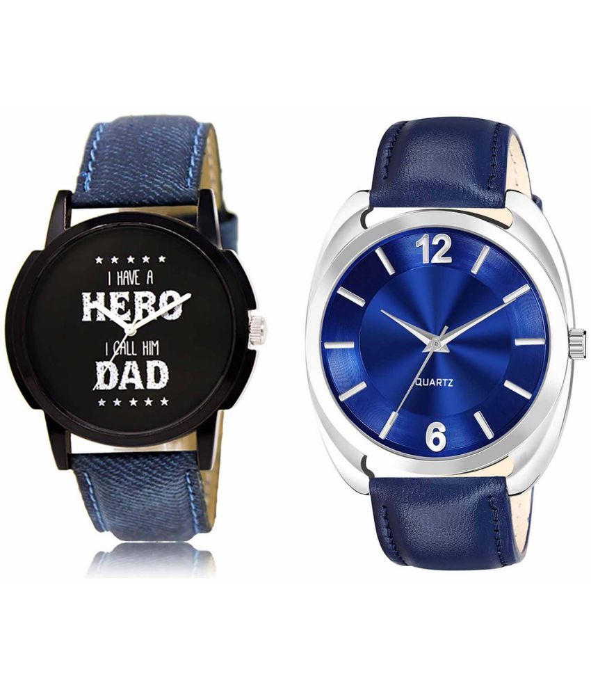     			Lorem - Analog Watch Watches Combo For Men and Boys ( Pack of 2 )