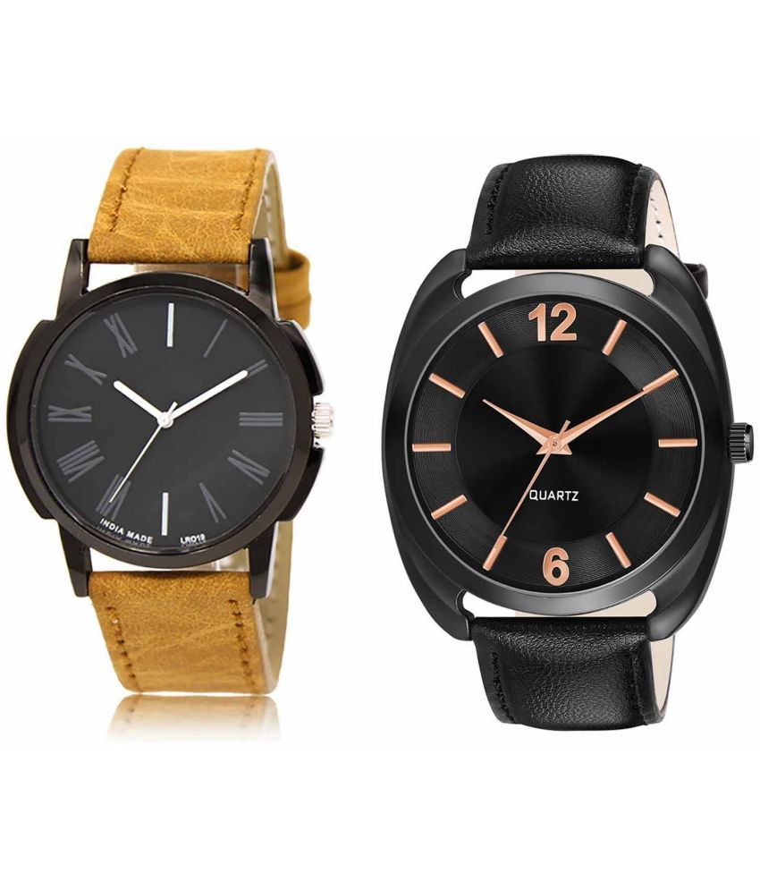     			Lorem - Analog Watch Watches Combo For Men and Boys ( Pack of 2 )