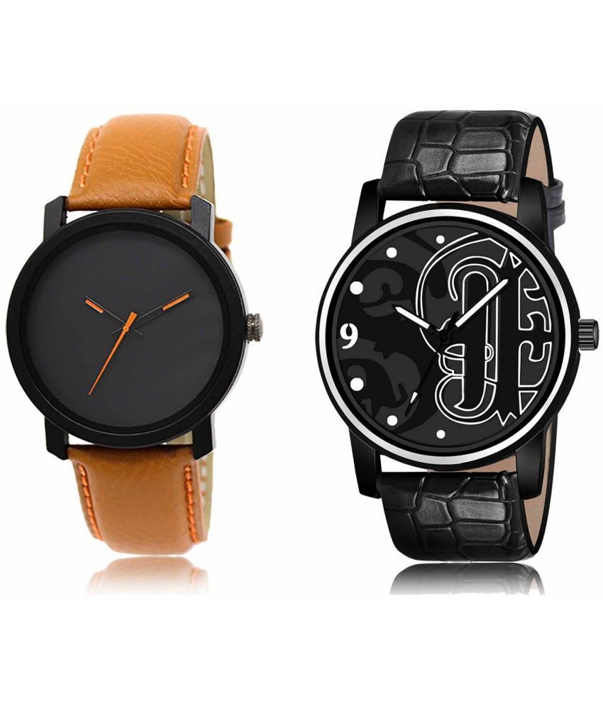     			Lorem - Analog Watch Watches Combo For Men and Boys ( Pack of 2 )