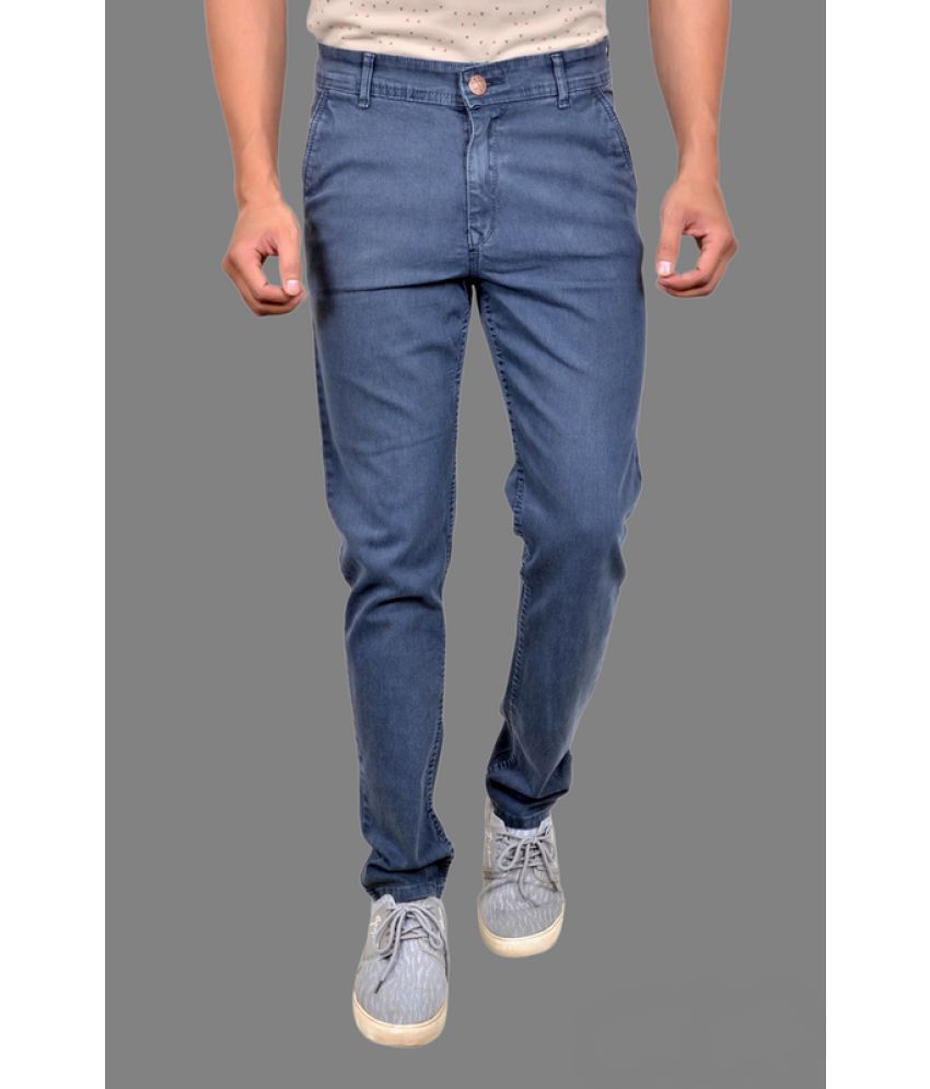     			MOUDLIN Slim Fit Basic Men's Jeans - Dark Grey ( Pack of 1 )
