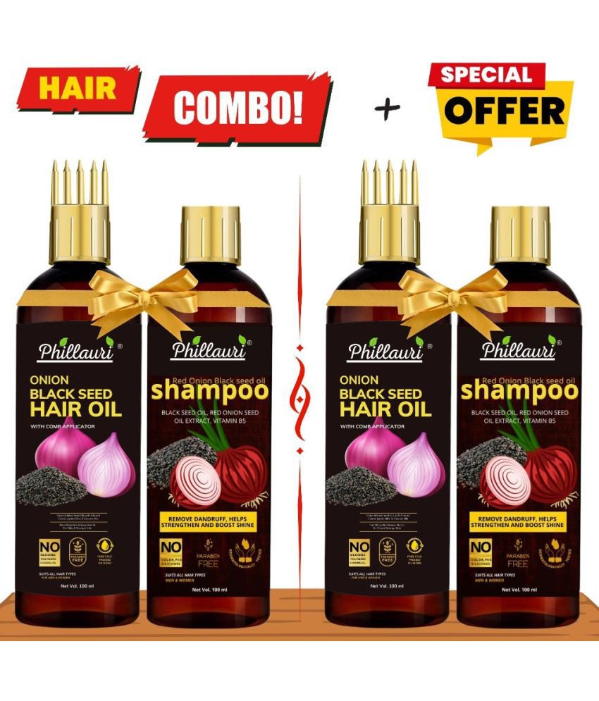     			Phillauri - Anti Hair Fall Onion Oil 400 ml ( Pack of 2 )