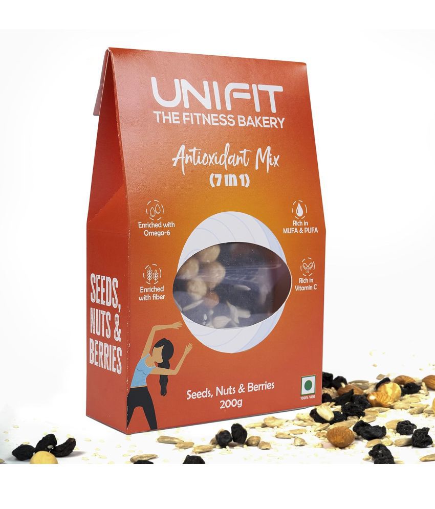     			UNIFIT 7 in 1 Antioxidant Mix Super Healthy Breakfast Mixed Dry Fruits 200g