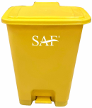 SAF PLASTIC PEDAL BIN 15  litres for Office, Kitchen, Hospitals, Hotel, Restaurant, Farm House, Resort, Residence, Parking, Indoor or Outdoors.