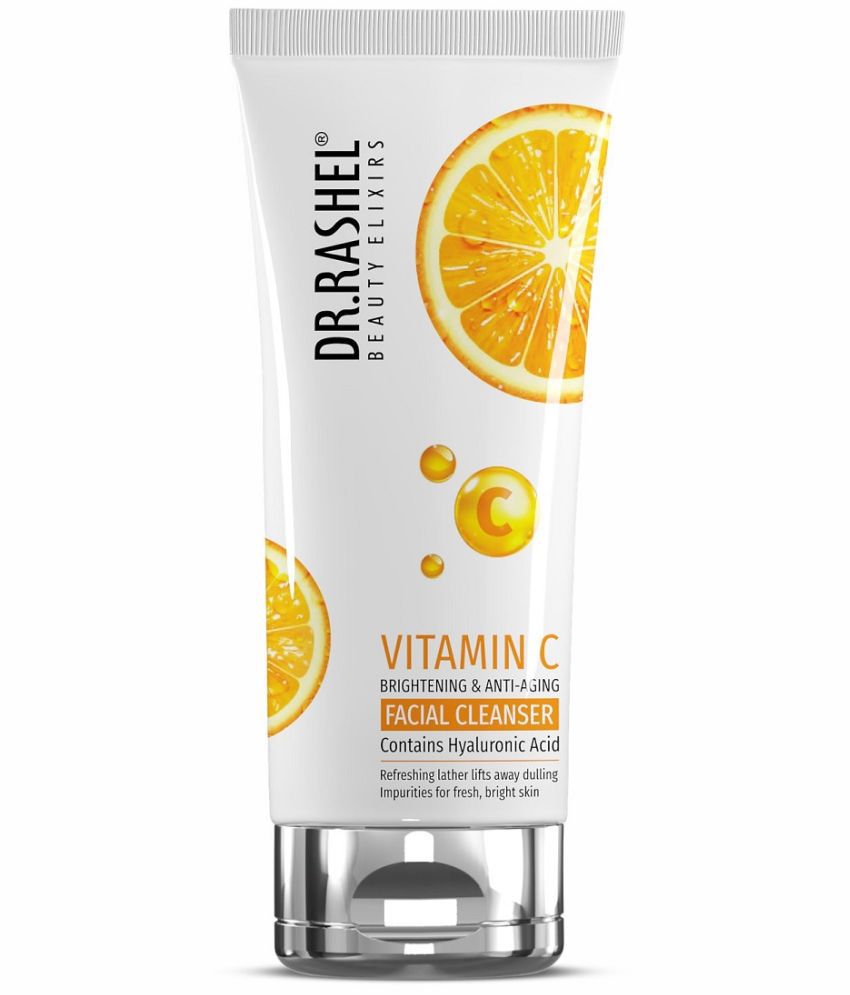     			DR.RASHEL VITAMIN C FACIAL CLEANSER For BRIGHT & ANTI-AGING CONTAINS HYALURONIC ACID Face Wash 80ml