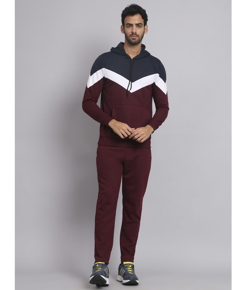     			Glito - Multi Fleece Slim Fit Men's Tracksuit ( Pack of 1 )