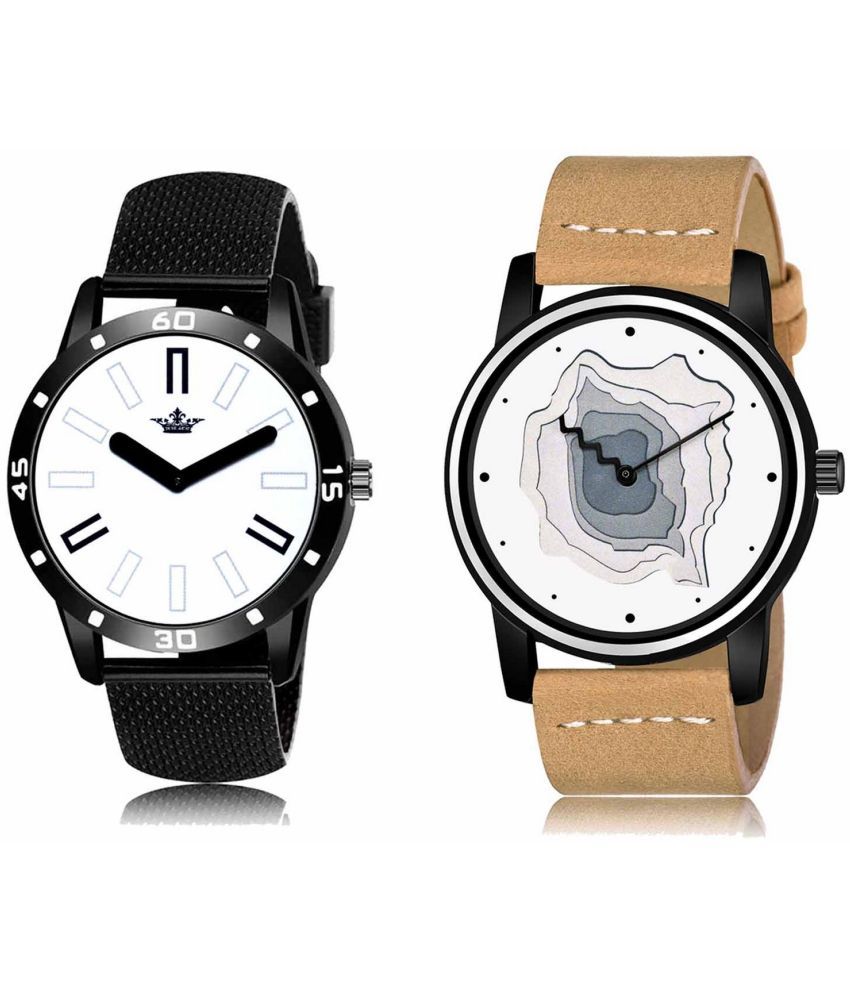     			Lorem - Analog Watch Watches Combo For Men and Boys ( Pack of 2 )