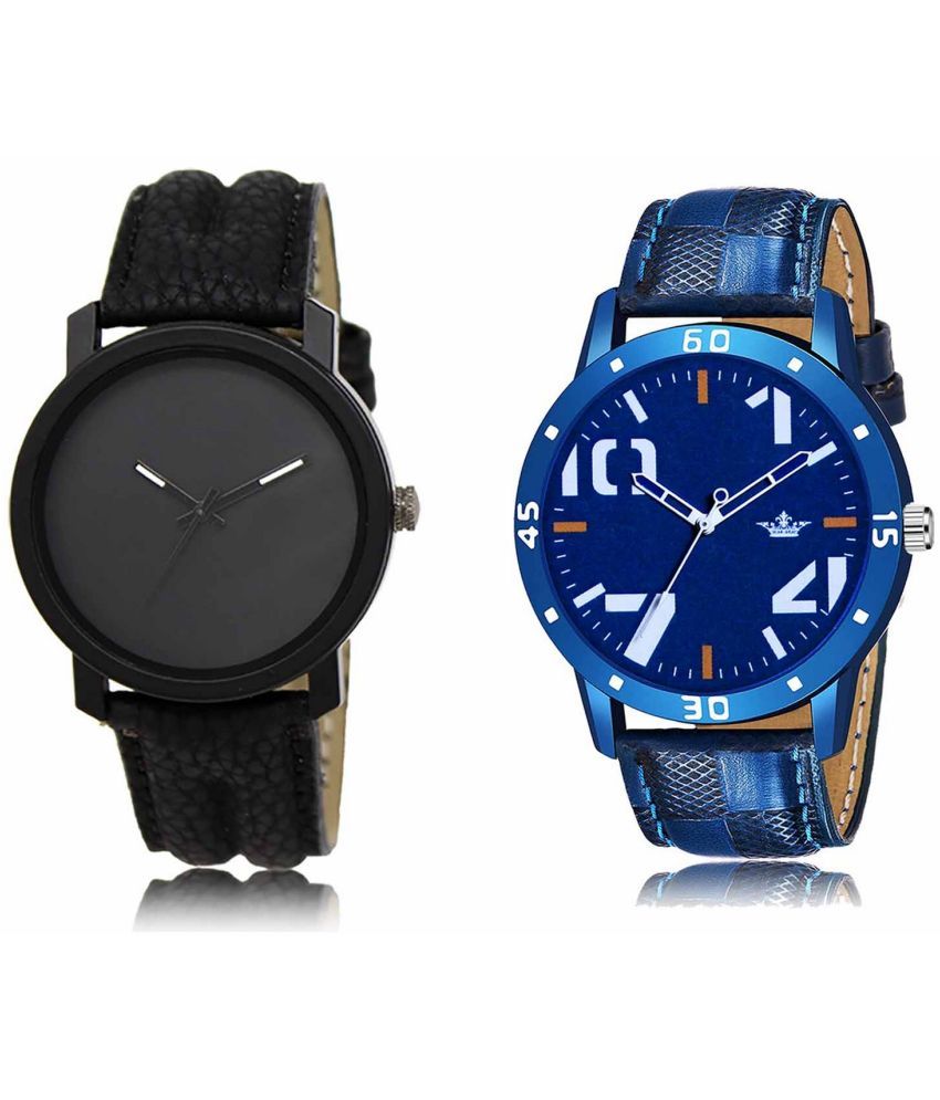     			Lorem - Analog Watch Watches Combo For Men and Boys ( Pack of 2 )