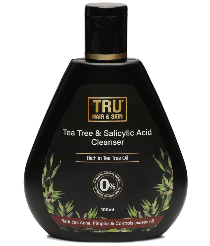     			TRU HAIR & SKIN Tea Tree & salicylic cleanser, 100 ml