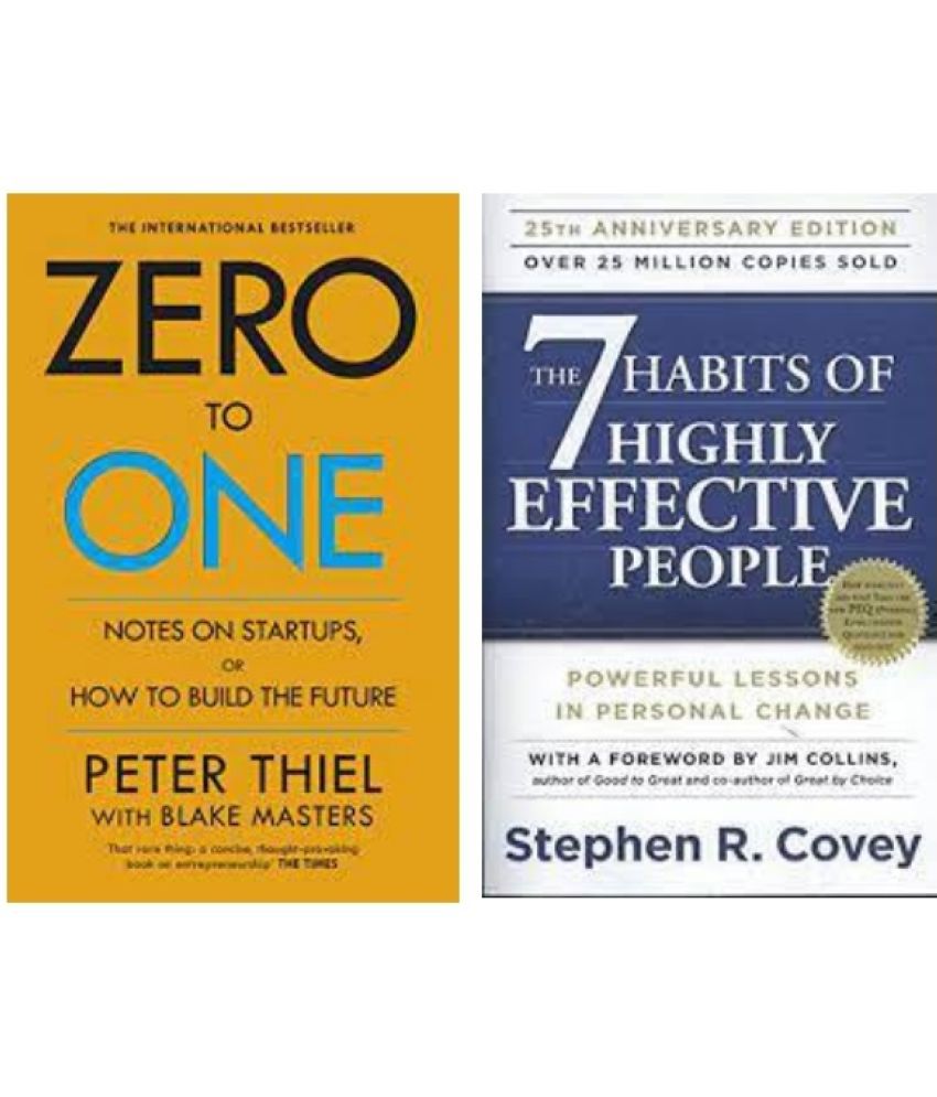     			The 7 Habits Of Highly Effective People + Zero To One