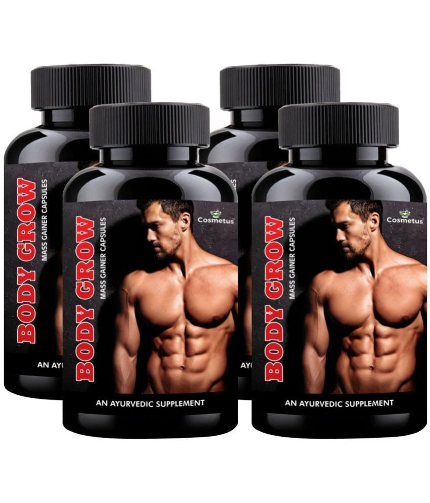     			COSMETUS - Capsules For Weight Gain ( Pack of 4 )