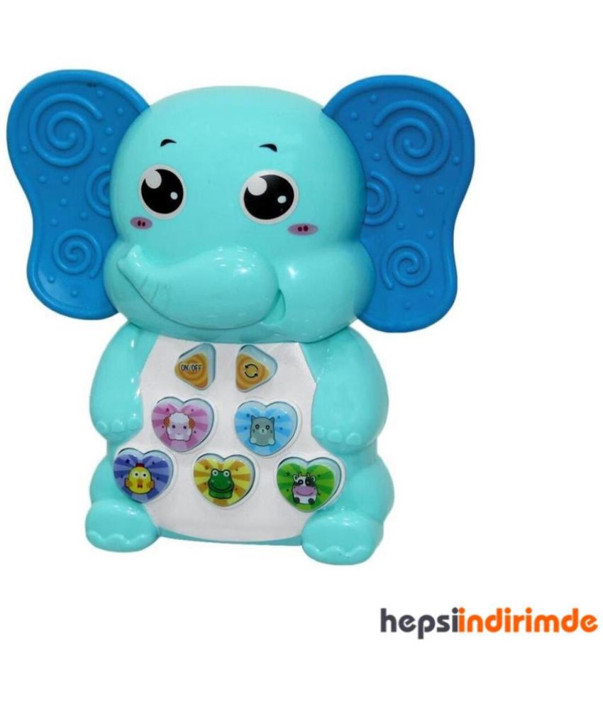     			Cheerful Musical Elephant Toy Educational Baby Musical Toys for Kids (Color May Vary)