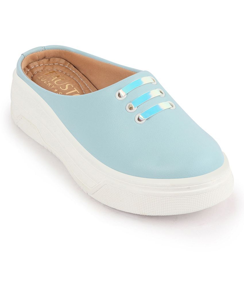     			Fausto - Blue Women's Slip On