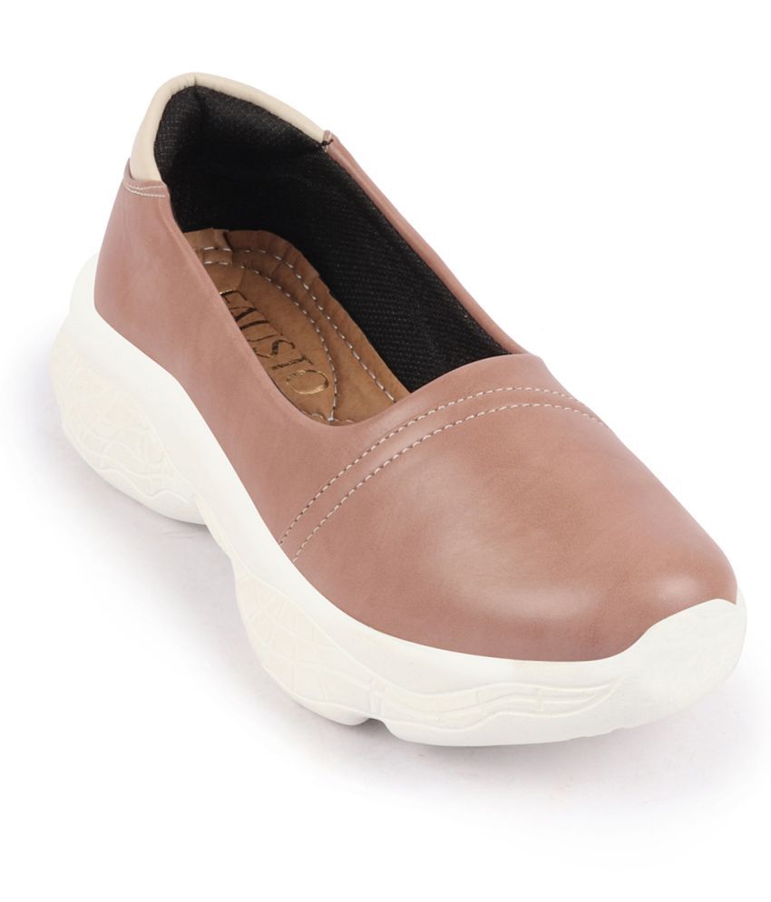     			Fausto - Peach Women's Slip On