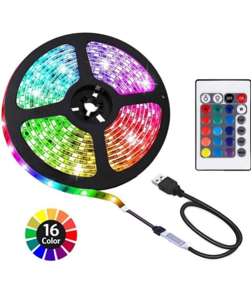     			MIRADH - Multicolor 3Mtr LED Strip ( Pack of 1 )