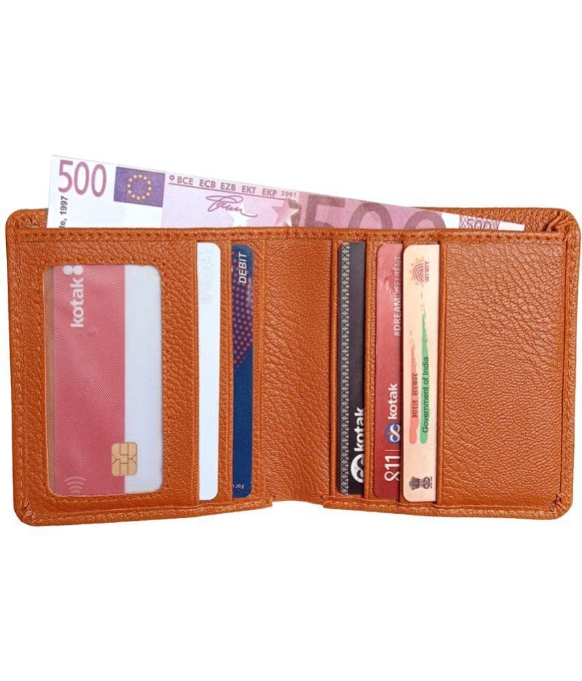     			Wingers - PU Leather Unisex Travel Card Holder ( Pack of 1 )