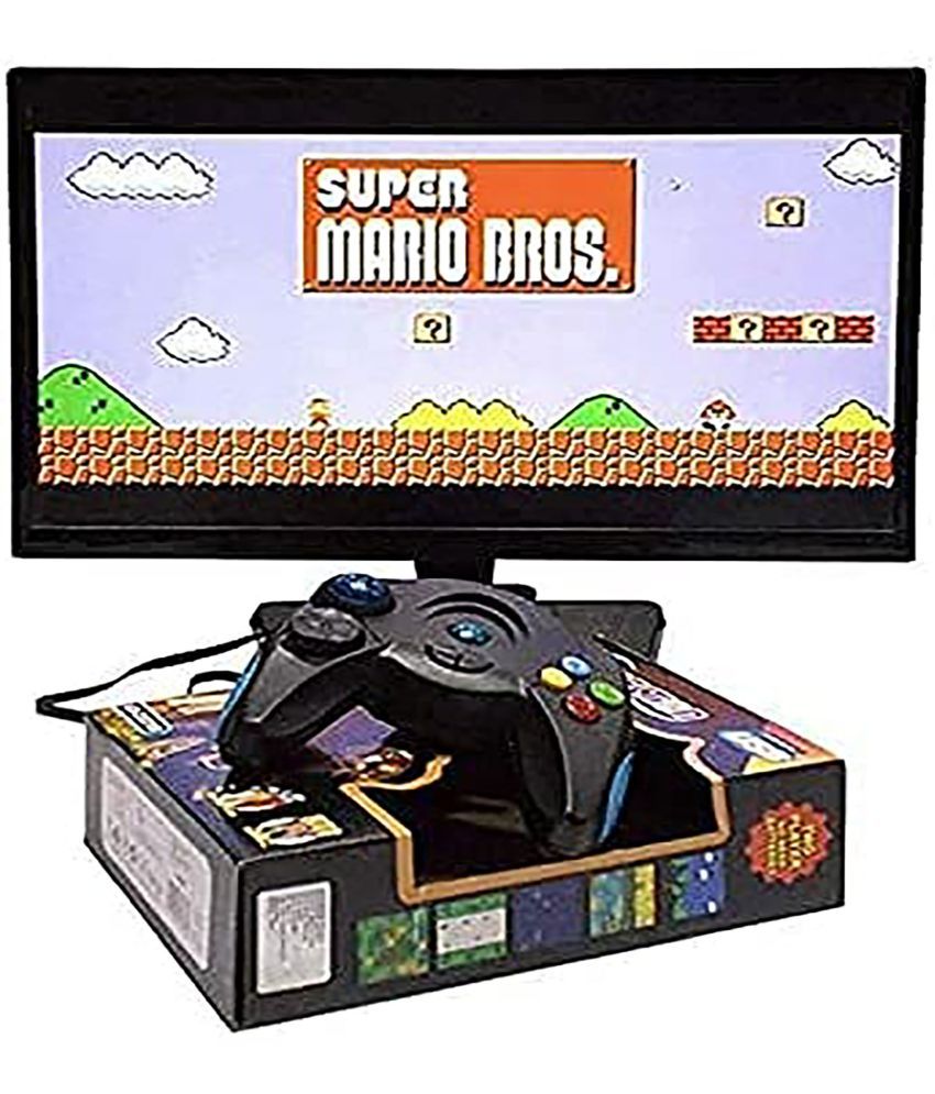     			98000 in 1 Video Game Console 8 Bit Plug and Play TV Supported Classic Handheld Single Player (Built-in Games) Black Video Game