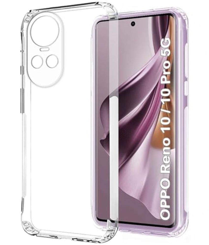     			Case Vault Covers - Silicon Soft cases Compatible For Silicon Oppo Reno 10 Pro ( Pack of 1 )